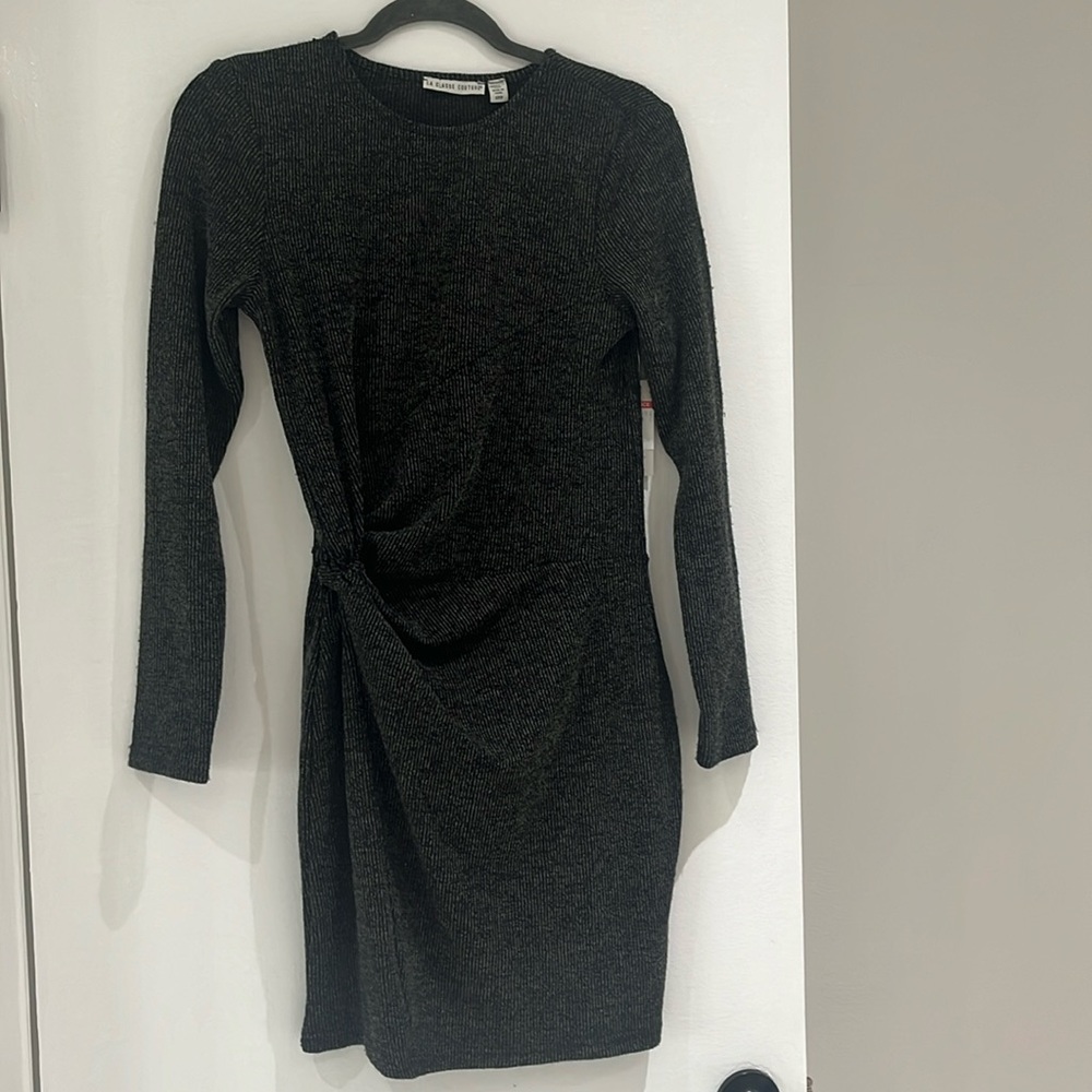 LA Classe Couture dress twist in ash size S.